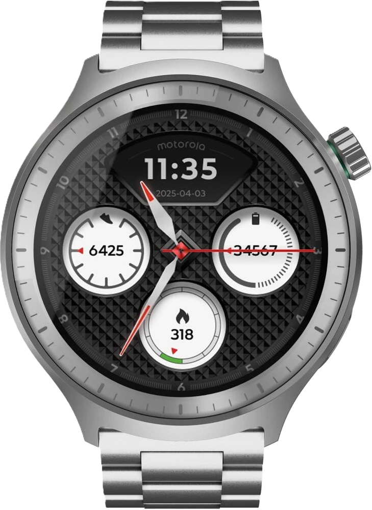 Motorola moto watch Matte Silver
